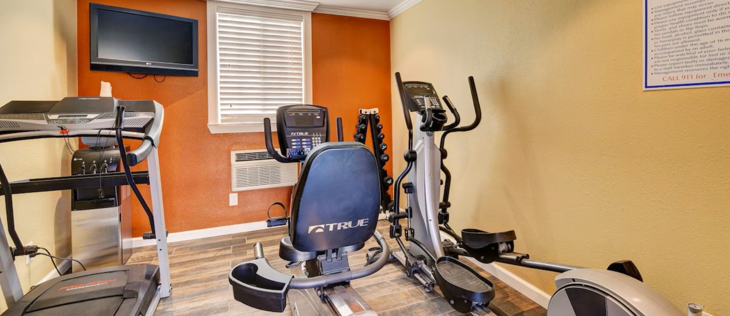 Stay Fit During Your Stay With Our On-site Fitness Center